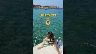 Expats pay less tax than locals in Spain 🫣 #movingtospain #expatsinspain #spaintax