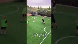 sergio aguero playing football again #sergioag&uuml;ero
