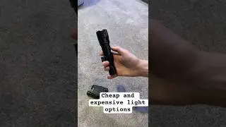 Airsoft cheap and expensive flashlights #airsoft #airsoftnation #airsoftvideo #review #airsoftshorts