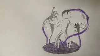 Three little super powered characters 