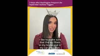 3 Ways Miss Washington Prepare's for September Asthma Triggers! #asthma  #asthmaawareness