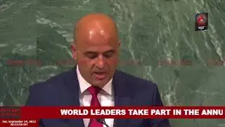 WORLD LEADERS TAKE PART IN THE ANNUAL UNGA HIGH-LEVEL DEBATE
