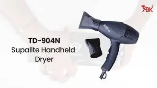 Aeolus Lightweight 6-heat Dog Hair Dryer for Pet Grooming | Supalite Handheld Dryer | Pet Hair Dryer
