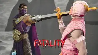 MK1 - Emperor Rain Performs All Fatalities on Floyd