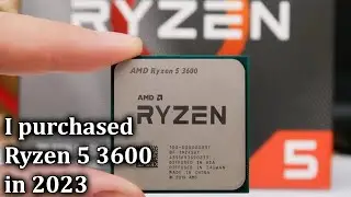 Я купил Ryzen 5 3600 в 2023 году, и это лучший бюджетный процессор для игр.