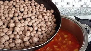 Sulu Köfte Tarifi 💯Asla Dağılmayan Nefis Misket köftesi Birde Benim Tarifimle Deneyin Nasıl Yapılır
