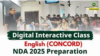 NDA 2025 Preparation Offline Class | ENGLISH | CONCORD #bidyasagarclasses