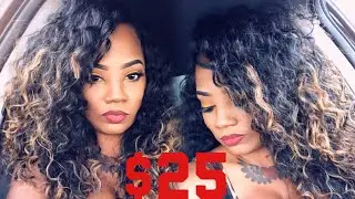 Under $25 curly hair / highlights/ Freetress equal Claire samsbeauty.com