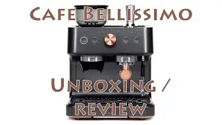 Cafe Bellissimo Espresso Machine Review and Unboxing