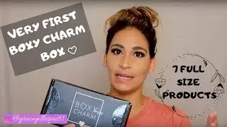 BOXYCHARM AUGUST 2019 | UNBOXING + SWATCH FIRST IMPRESSIONS