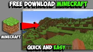 Как скачать MINECRAFT БЕСПЛАТНО на ПК (быстро и просто)