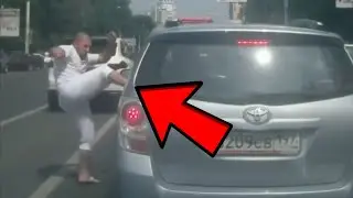 Road Rager Gets Taught A Lesson! 