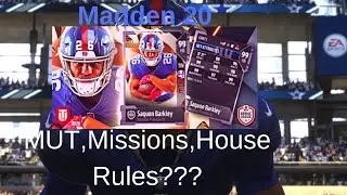 Madden 20- Superstar Abilities, Archetypes, Mission in MUT, Co-OP, House Rules
