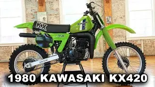 1980 KAWASAKI KX420 UNI-TRAK