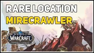Mirecrawler Rare Location WoW Nazjatar