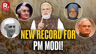 PM Modi Surpasses Indira Gandhi As India's Second-Longest Serving PM | Nehru | Manmohan | Vajpayee