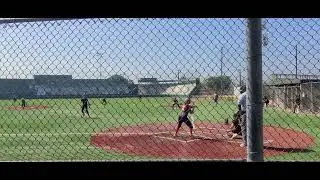 #double #rbi #2024 #rouge #fastpitch #travel #catcher #utility #hitsright #slapper 