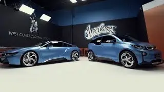 Lexani LZ-761 Wheels on TWIN Matte BMW i8 & i3