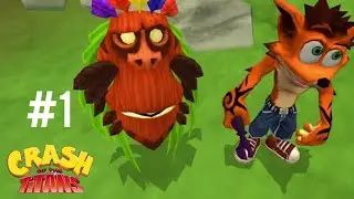 tentamos fazer um v&iacute;deo, fracassamos?🤔 - Crash of the titans #1