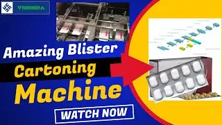 Blister Packaging-Cartoning Line in production