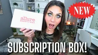 NEW (to me) BEAUTY SUBSCRIPTION BOX!!! IS IT A WIN OR A FAIL?? ALLURE UNBOXING!