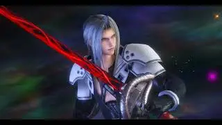 Yuffie & Sephiroth New Year Banner : Summon Final Fantasy 7 Ever Crisis