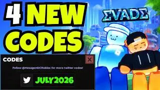 *4 NEW CODES* ALL NEW WORKING CODES FOR EVADE IN JULY 2026! | ROBLOX EVADE CODES