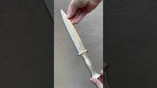 Bronze Egyptian Dagger from Scratch #bronze #sword #knife #egypt