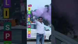 2&times;2 holi spray  #shorts #viral #holigadgets #holistash #youtubeshorts #ytshort  #trending #avfilms