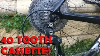 How To Install a 40 Cassette On a Road Bike