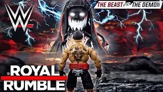 WWE ROYAL RUMBLE 2019 PREDICTIONS! WWE FIGURES!