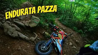 Enduro Pazzo - Test sx/exc 125 + Mega Crash