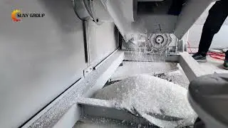 Stripping Glass from Solar Panels | Delamination Equipment in Action