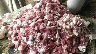 Amazing Buffalo Meat Cutting At Beef Shop || Beef Cutting Knife Skills Video || MK Cutting Skills