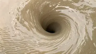 Relaxing new whirlpool hole | latest mud whirlpool | How to make Whirlpool 06 |Whirlpool Experiment