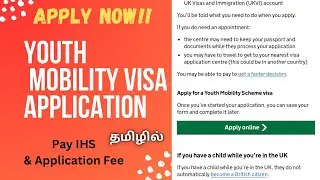 [NEW] Apply For YOUTH MOBILITY VISA  | Fill Application Form | PAY IHS AND APPLICATION FEE | UKVISA