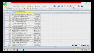 Excel filtering and sorting multiple criteria tutorial Hindi, Remove Invalid emails