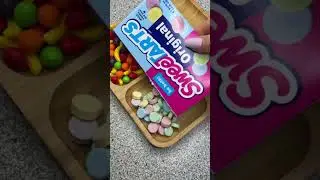 ASMR | Filling Platter With Candy #shorts #satisfying #viral