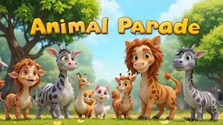 Animal Parade Adventure | Fun Learning for Kids with Animal Sounds & Actions!