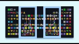 Genuary2025 NonArtSoftware: Emojis&Squares