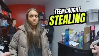 Teen Caught Stealing Makeup at Sephora And Getting Arrested By Police