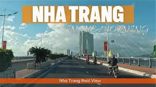 Lái Xe Buổi Sáng Tại Nha Trang