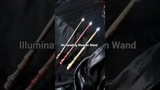 Illuminating Wooden Wand Light Up Wand #vikings #hogwartslegacy #witchtok #illuminating #wands