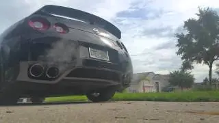 R35 GTR Willall Racing Titanium RESONATED mid pipe