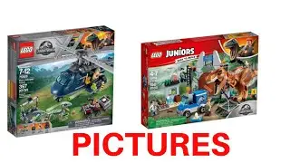 2018 Jurassic World 2 Fallen Kingdom Lego Set Pictures!