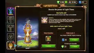 Hero Wars- Summoning my light spirit totem!