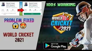 How To Download World Cricket 2021 APK, OBB Working Error Problem Fixed Android 😱😍100% Working