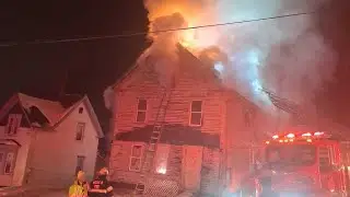 Suspicious fire burns vacant, condemned home in Mexico, Maine
