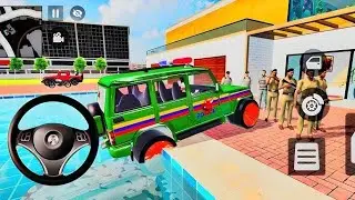 Car Bike Game: Franklin ordered an Lamborghini and drives a new Indian Police JEEP in the game