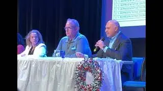 Three questions at a Congressional candidate forum